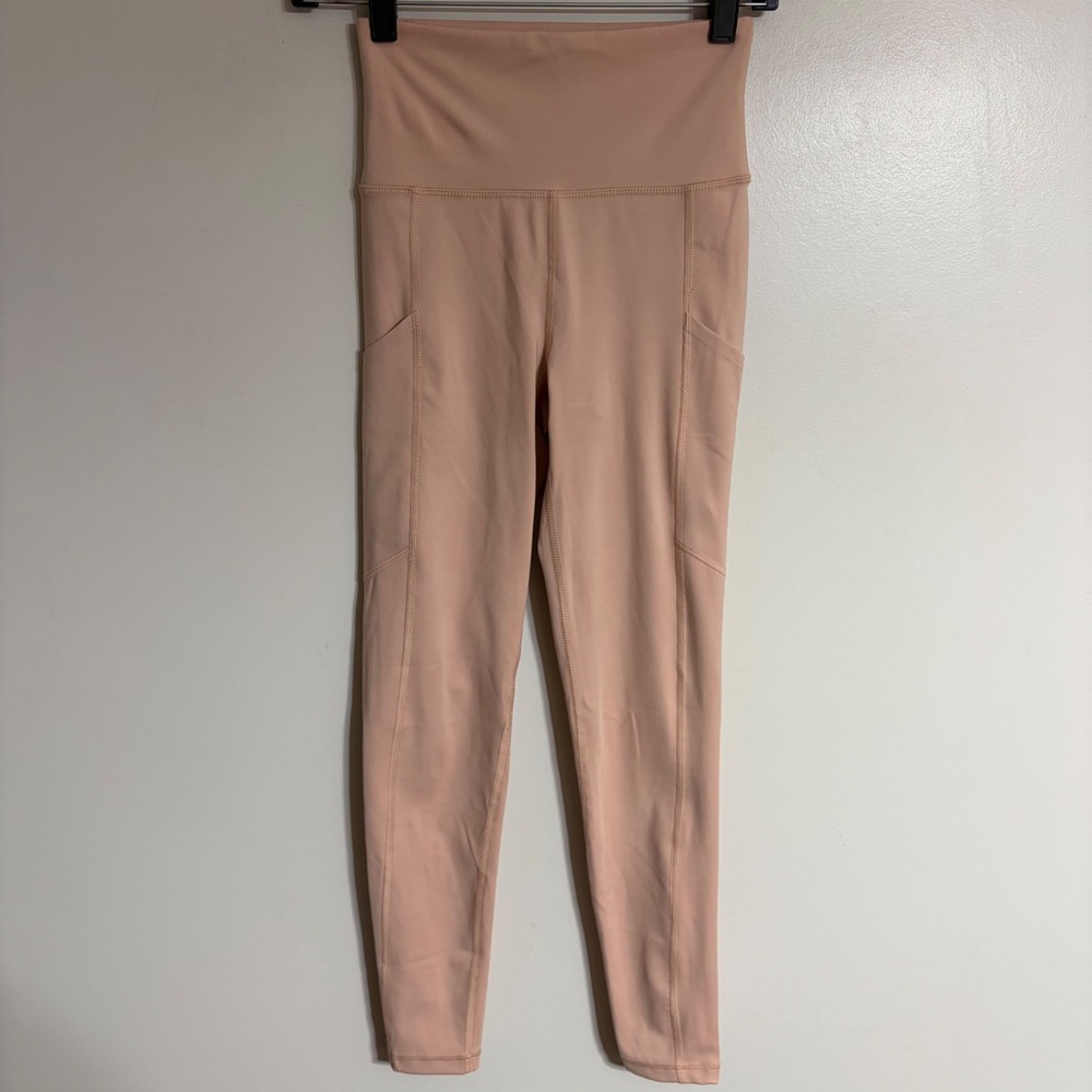 American Eagle The Everything Pocket Legging Peach Blush High Rise XS Regular